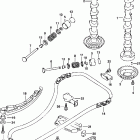 E40PL4SSC 4-Stroke, Elec Start, TNT, 20 IN. shaft Camshaft & timing