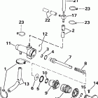 E105WRLSSC Commercial, Rope Start, 20 IN. shaft Primer pump