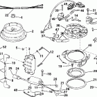 J8RSSB Rope Start, Tiller, 15 IN. shaft Зажигание