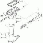 J3RTSSR Rope Start, Tiller, 15 in. shaft Струбцина