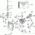 J3RTSSR Rope Start, Tiller, 15 in. shaft Карбюратор