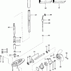 J2WRSSC Commercial, Rope Start, Tiller, 15 IN. shaft Редуктор