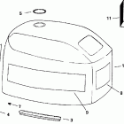 J25PL3SSB 3 Cyl, Elec. Start, TNT, 20 IN. shaft Капот
