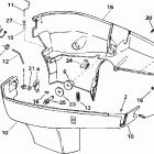 E250FPLSSS FFI, Elec Start, TNT, 20 IN shaft Нижний кожух двигателя