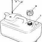 J25PL3SSB 3 Cyl, Elec. Start, TNT, 20 IN. shaft Топливный бак - 6 галлон