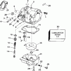 J25TELSSD Elec. Start, Tiller, 20 IN. shaft Карбюратор