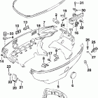 E40PL4SSC 4-Stroke, Elec Start, TNT, 20 IN. shaft Нижний кожух двигателя