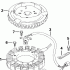 E30EL4SSS 4-Stroke, Elec. Start, 20 IN. shaft Маховик