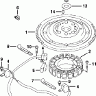 E70 PL4SSR 4-Stroke, Elec. Start, TNT, 20 IN. shaft Маховик