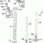 E70 PL4SSR 4-Stroke, Elec. Start, TNT, 20 IN. shaft Распределительный вал