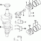 E30EL4SSS 4-Stroke, Elec. Start, 20 IN. shaft Коленвал