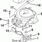 E40PL4SSC 4-Stroke, Elec Start, TNT, 20 IN. shaft Under oil seal housing & cover