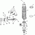 E150FPLSSM FFI, Elec Start, TNT, 20 IN. shaft Коленчатый вал , поршни