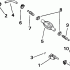 E15EL4SSE 4-Stroke, Elec. Start, 20 IN shaft Шланг подачи топлива & подсос