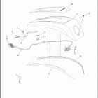 FLTRXST 1ACL ROAD GLIDE ST (2023) CONSOLE, FUEL TANK - FLHXS, FLTRXS, FLHXST AND FLT...
