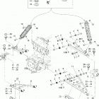Traxter CVT (500, 650, 650 XT) Передняя подвеска