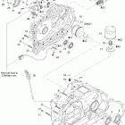 Traxter Max Std & Max XT 05- clutch housing and cover