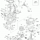 Traxter Max Std & Max XT Коленвал,поршни и цилиндр