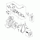 Mini DS 90 4-strokes 04- starting motor