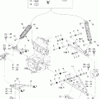 Traxter CVT (500, 650, 650 XT) Передняя подвеска