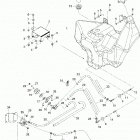 Traxter CVT (500, 650, 650 XT) Топливная система