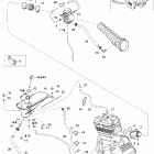DS 650/DS 650 X Двигатель и опоры двигателя 2