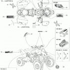 DS 650/DS 650 X Наклейки
