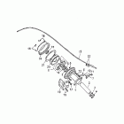Mini DS 90 4-strokes 06- rear brake