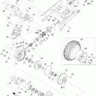 Traxter CVT (500, 650, 650 XT) Привод задний