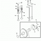 Sarasota 1000 Распредвал и клапана