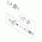 Mini DS 90 4-strokes 04- kick starter