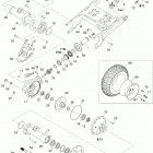 Traxter CVT (500, 650, 650 XT) Привод колес задний