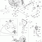 Traxter Max CVT 650 Двигатель и крепление