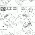 Traxter Max CVT 650 Кузовные детали перед
