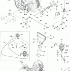 Traxter Max CVT 650 Двигатель и крепление