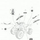 Quest 90 4-strokes Decals 172a-28