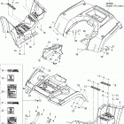 Outlander 400 Max Кузовные детали 1
