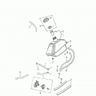 Quest 90 4-strokes Fuel tank 172a-19