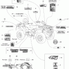 Traxter Max CVT 650 Наклейки