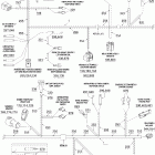 DS 650/DS 650 X Проводка , рама