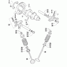 500 Auto Распредвал и клапана