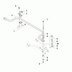 Prowler XT Sway bar assembly