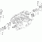 1000 TRV Корпус и патрубки охлаждения