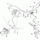 550 TRV Winch assembly (le)