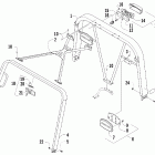 Prowler XTZ Canopy and taillight assembly