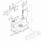 650 TBX Топливный бак