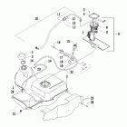 550 TRV Топливный бак