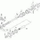 650 TBX Вторичный привод в сборе