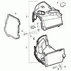 DVX 90 Engine shroud assembly