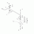 Prowler XTX Sway bar assembly